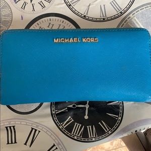 Michael Kors Sky Blue Wallet